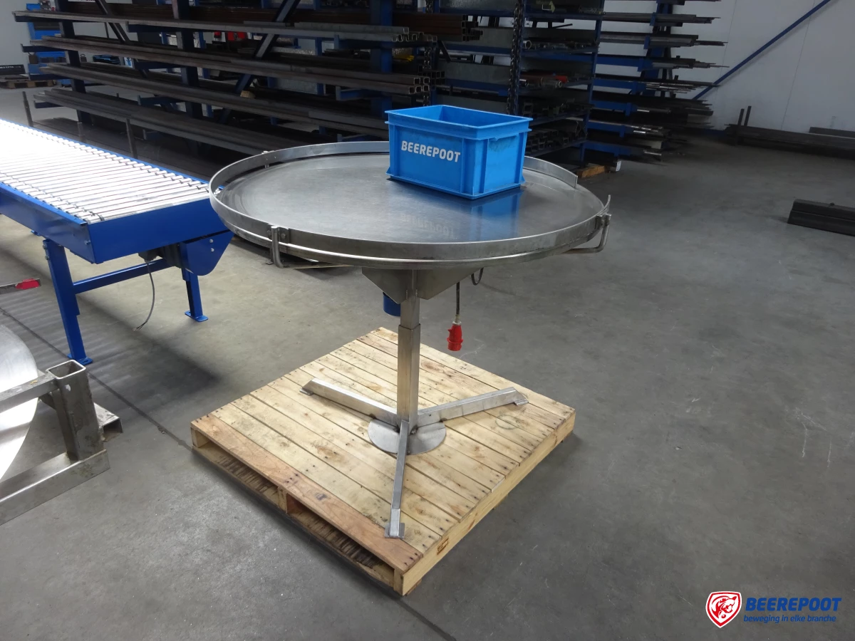 RVS buffertafel - Beerepoot BV