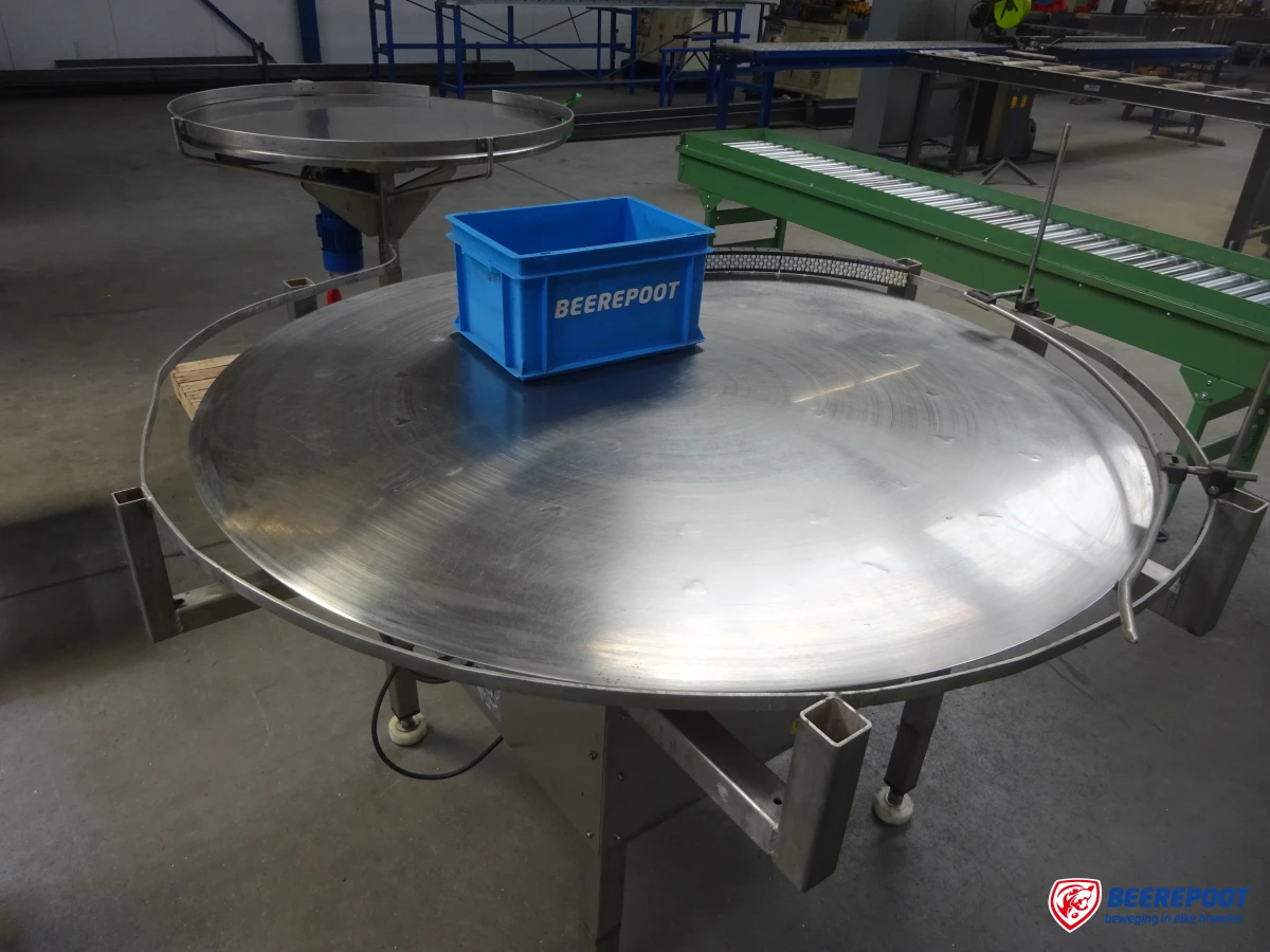 RVS buffertafel - Beerepoot BV