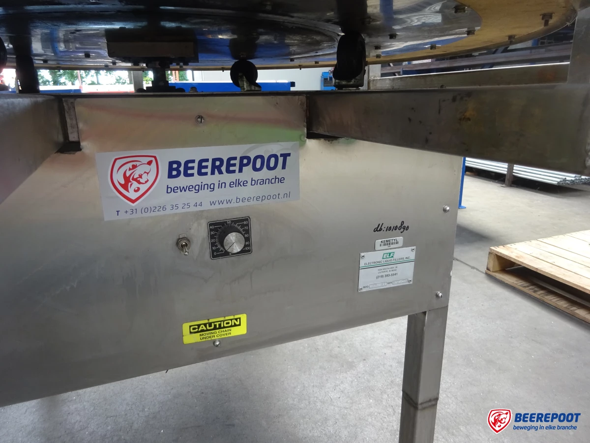 RVS buffertafel - Beerepoot BV
