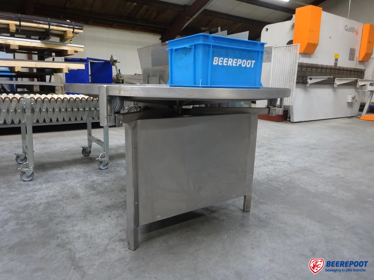 RVS buffertafel - Beerepoot BV