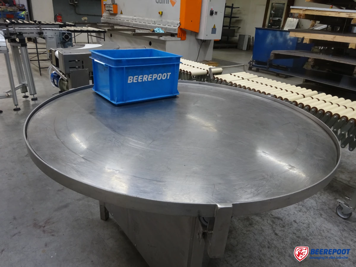 RVS buffertafel - Beerepoot BV